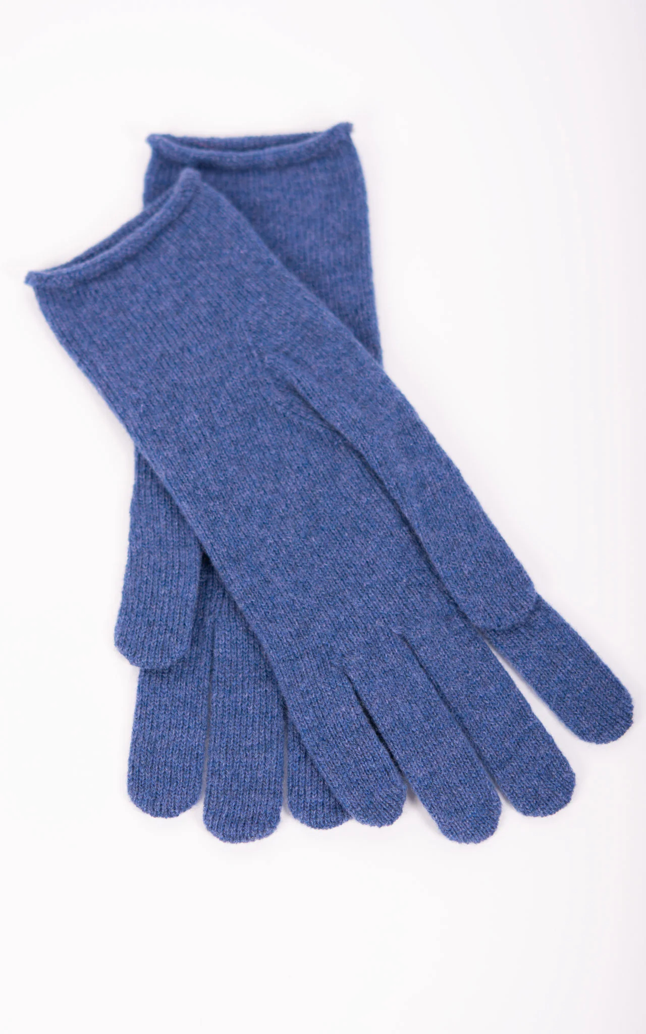 Silky Soft Cashmere Five-Finger Gloves