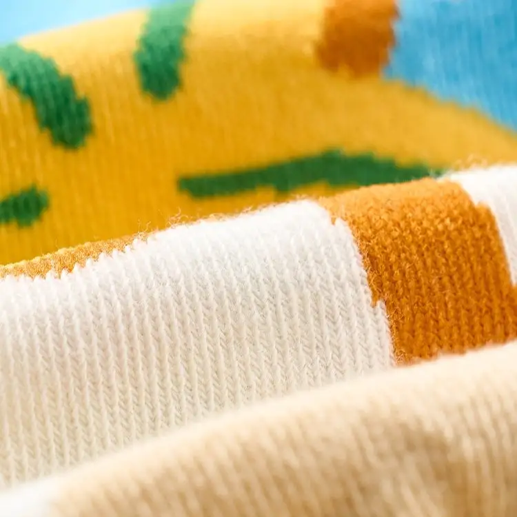 Quirky Animal Print Sneaker Socks