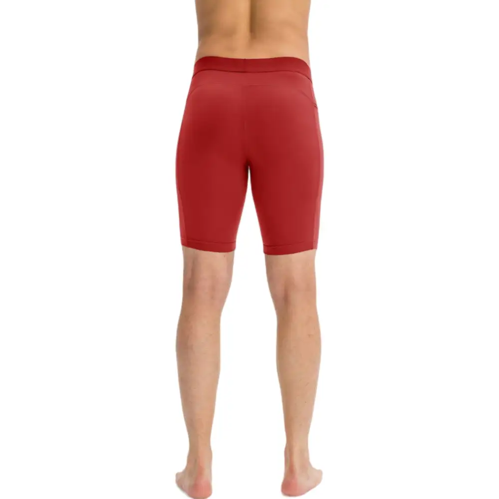 Compression Side-Pocket Stretch Men's Biker Shorts