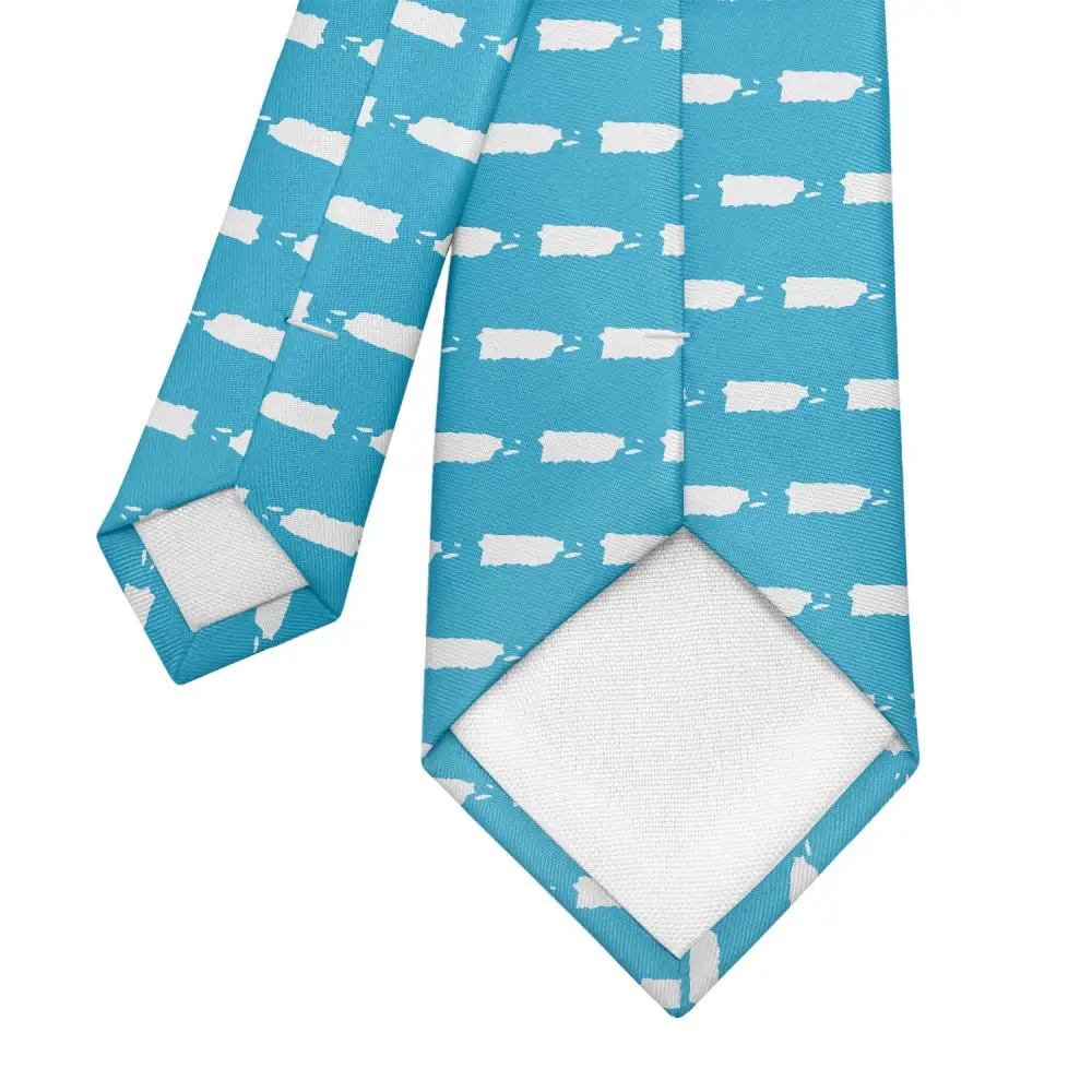 Outline Pattern Necktie