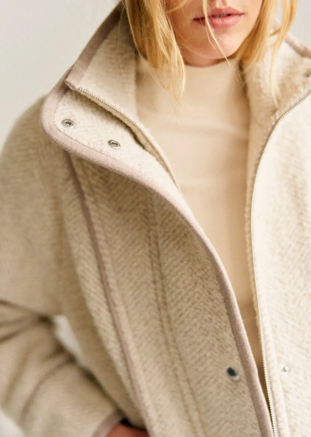 Long-Sleeve Coat