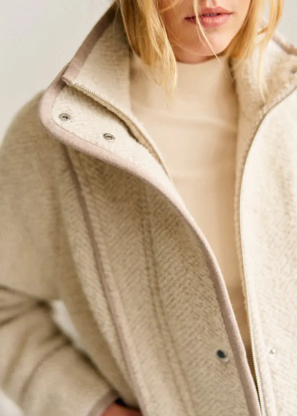Long-Sleeve Coat