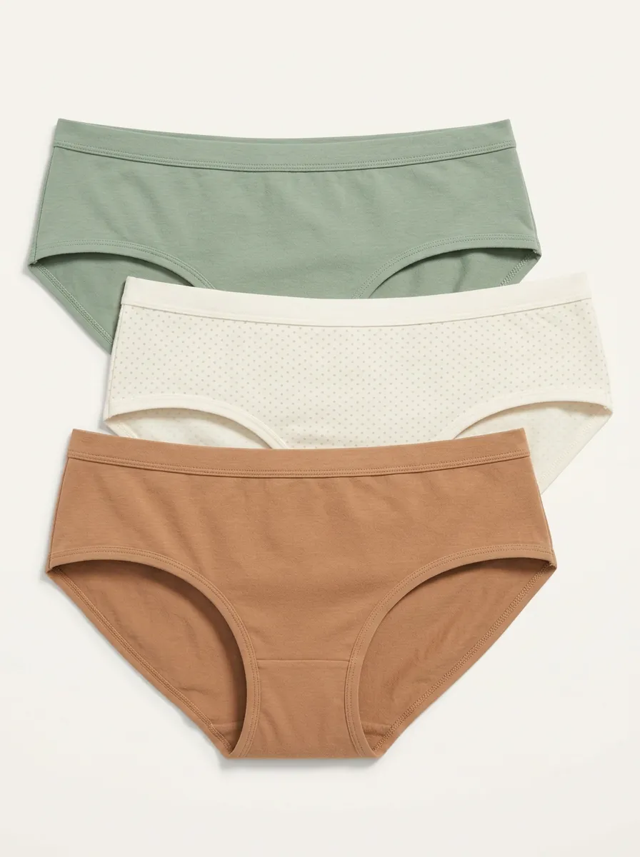 Polka-Dot Brief Set
