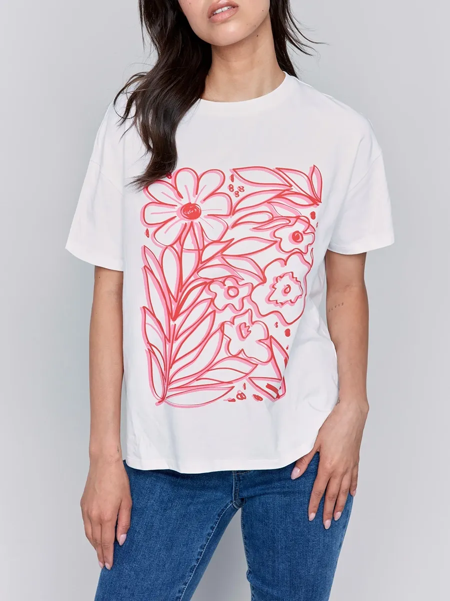 Versatile Short Loose Women's Short Sleeves