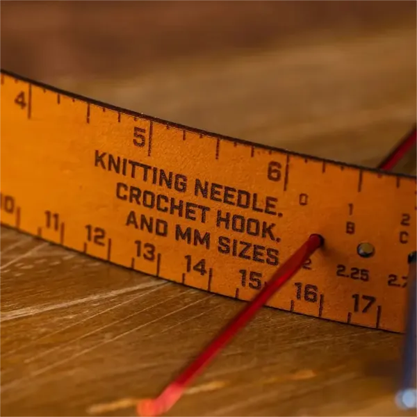 🧶The Crafters' Multi-Wrap | 7-in-1 Leather Measuring Tool