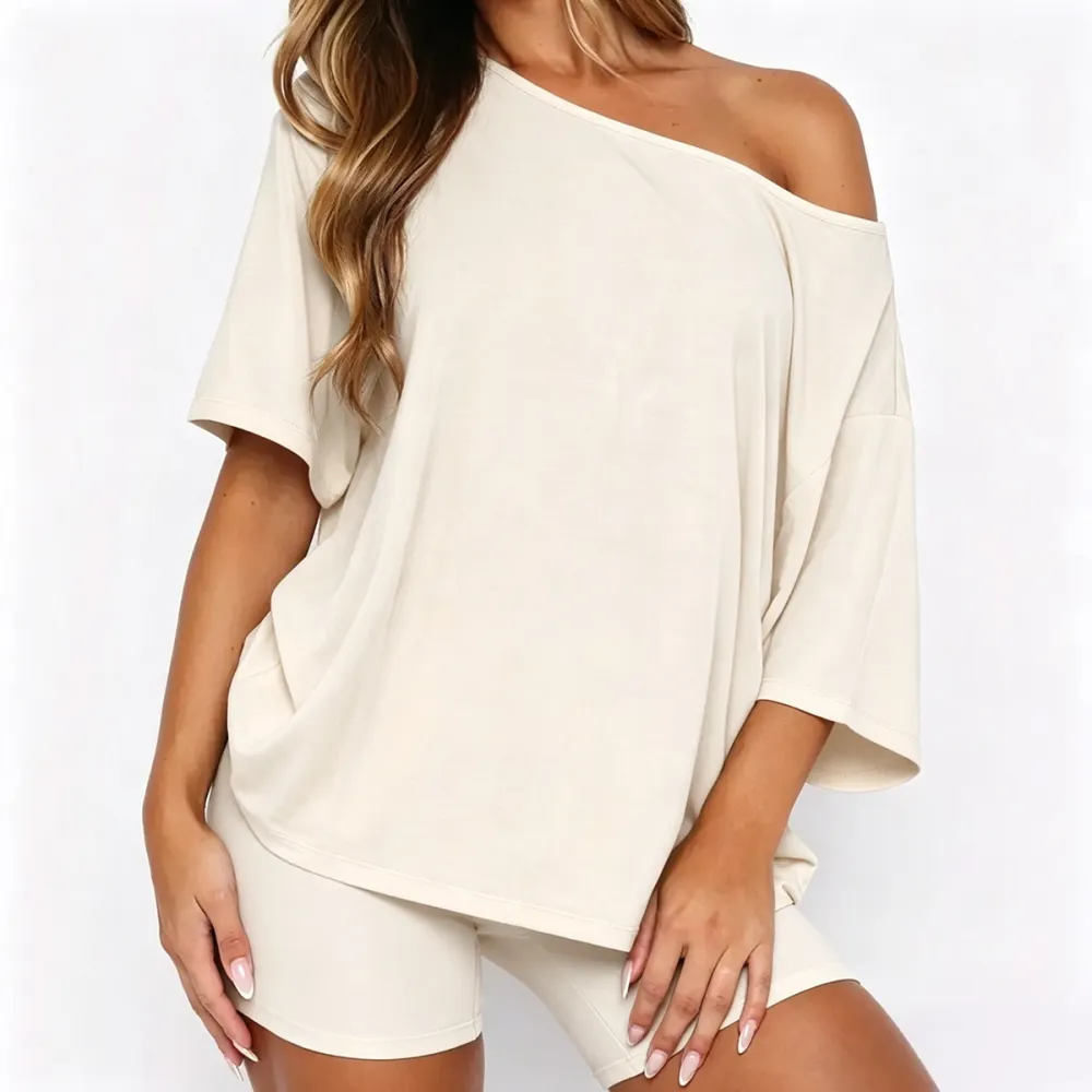 Women's casual two-piece loungewear set