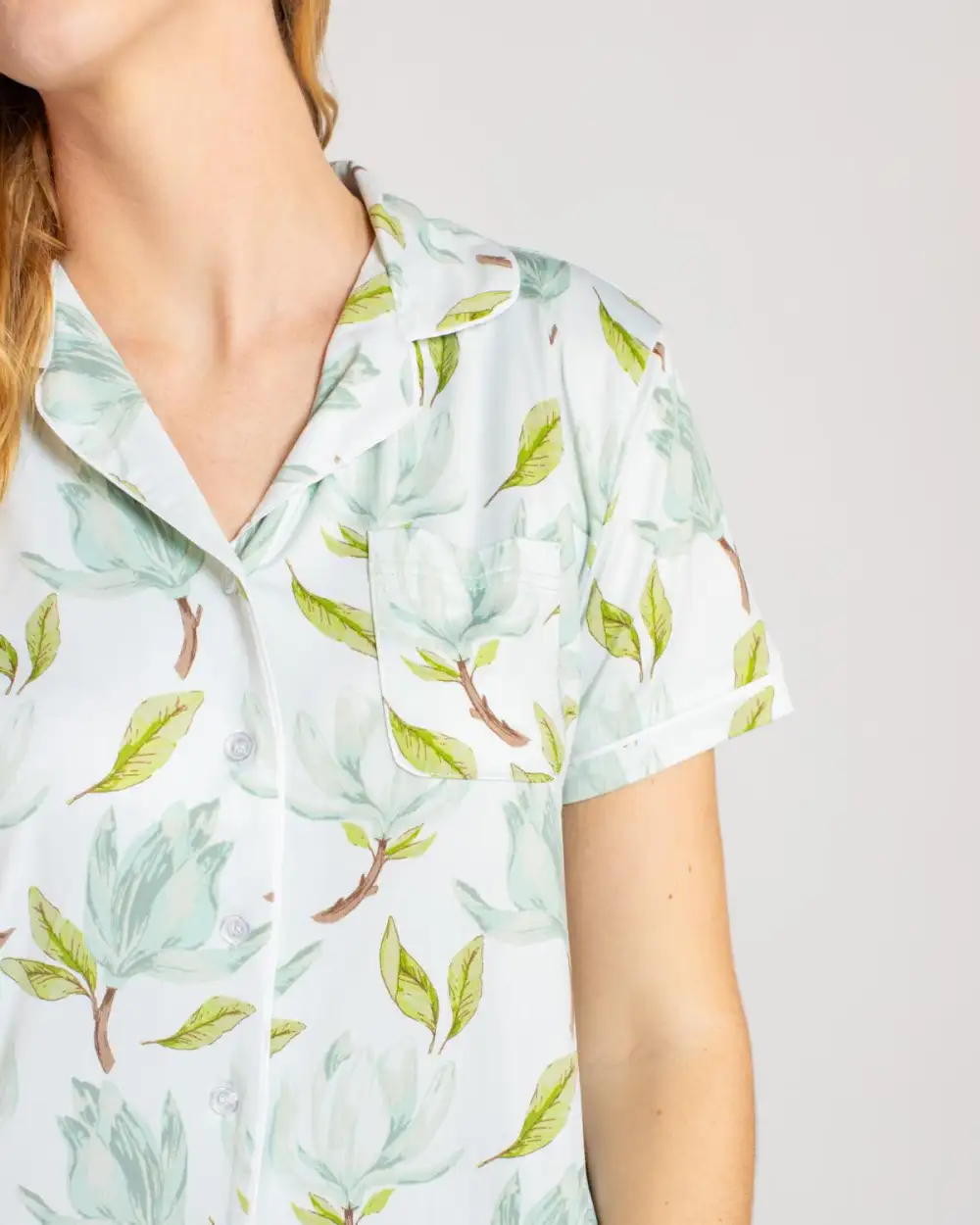 Comfortable Everyday Pajama Set Green