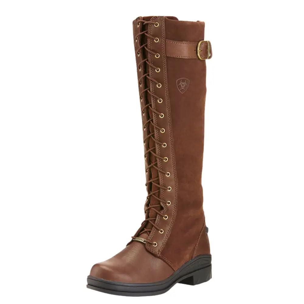 Modern Weather-Ready Leather Riding Boots