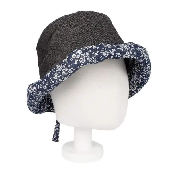 Floral Cotton Bucket Hat