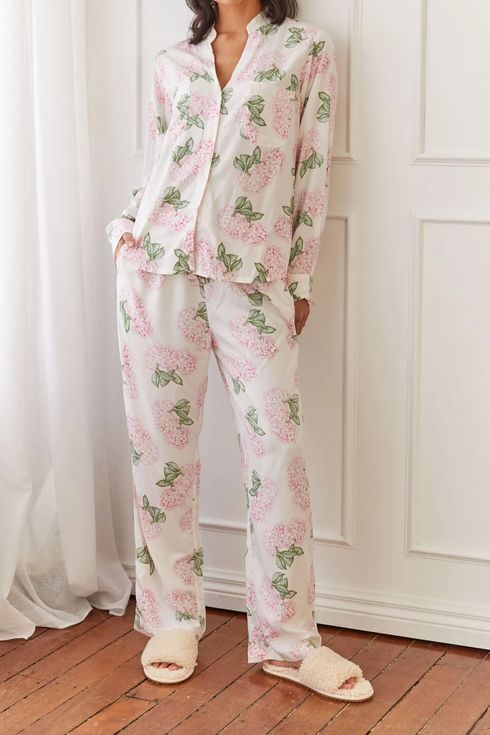Pajama Set Long Pink