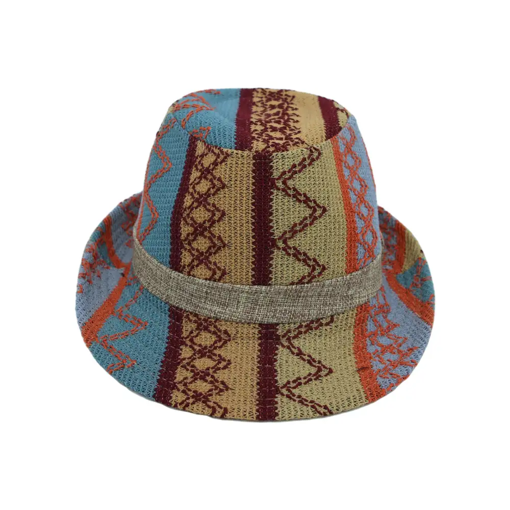 Relaxed Brim Fedora Hat