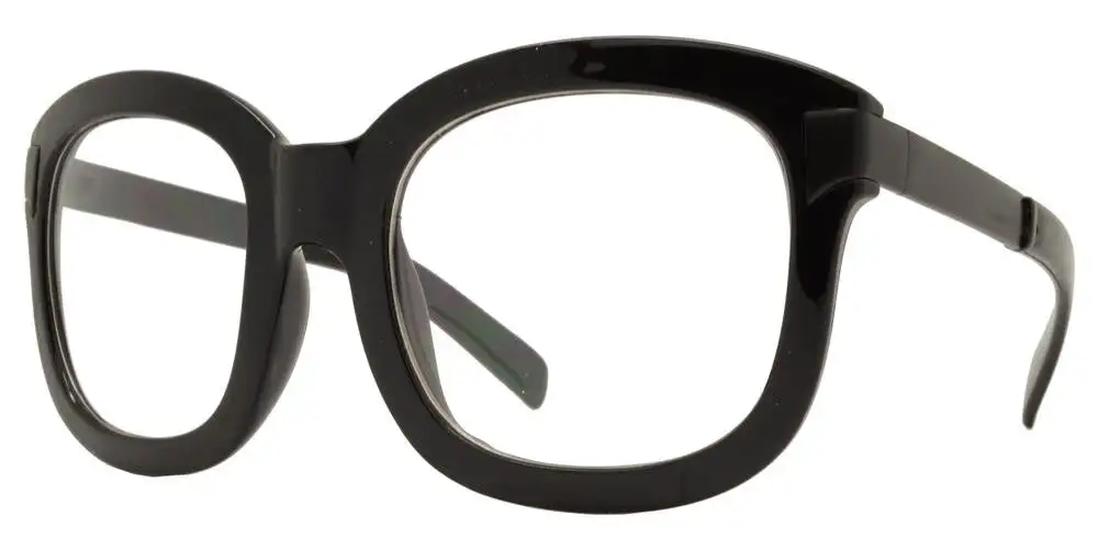 Lens Square Horn Rimmed Plastic Sunglasses