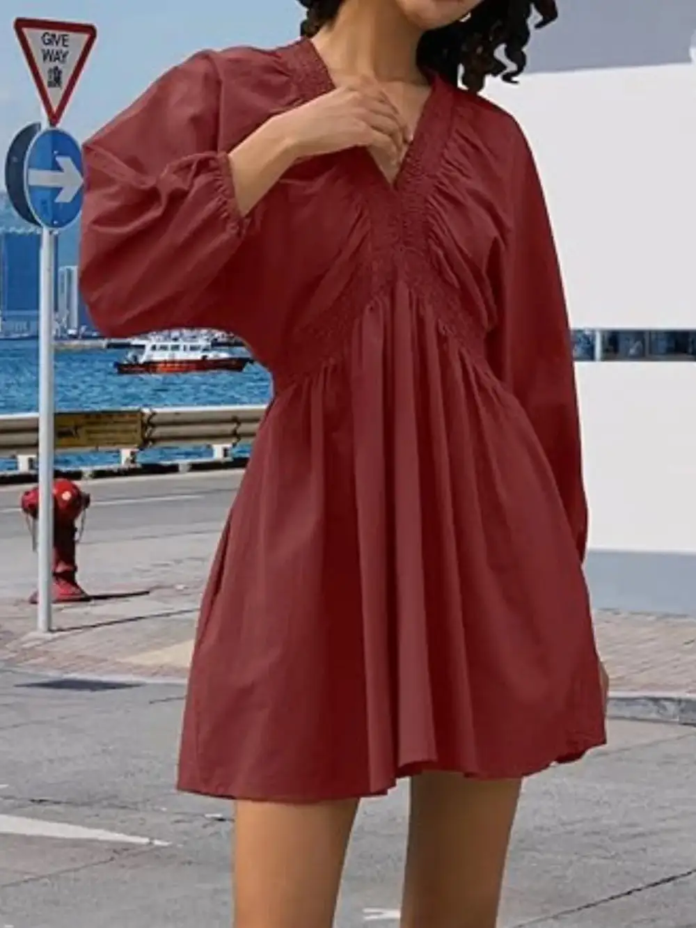 Soft Mini A-Line Dress