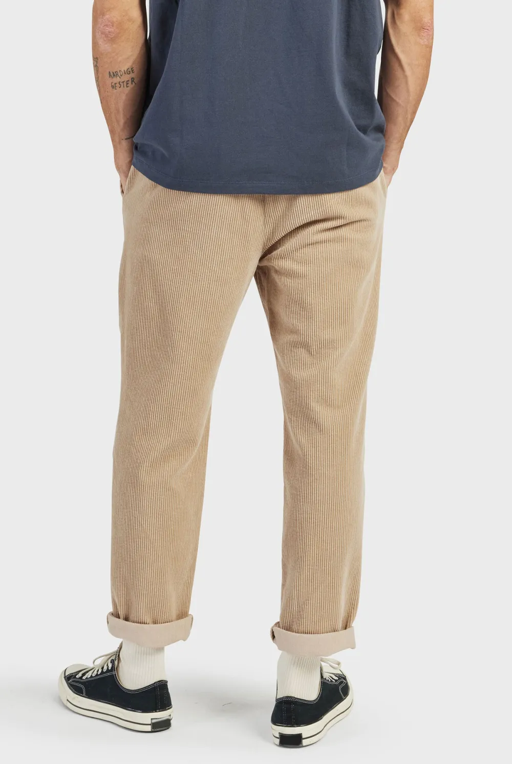 Straight Leg Corduroy Trousers