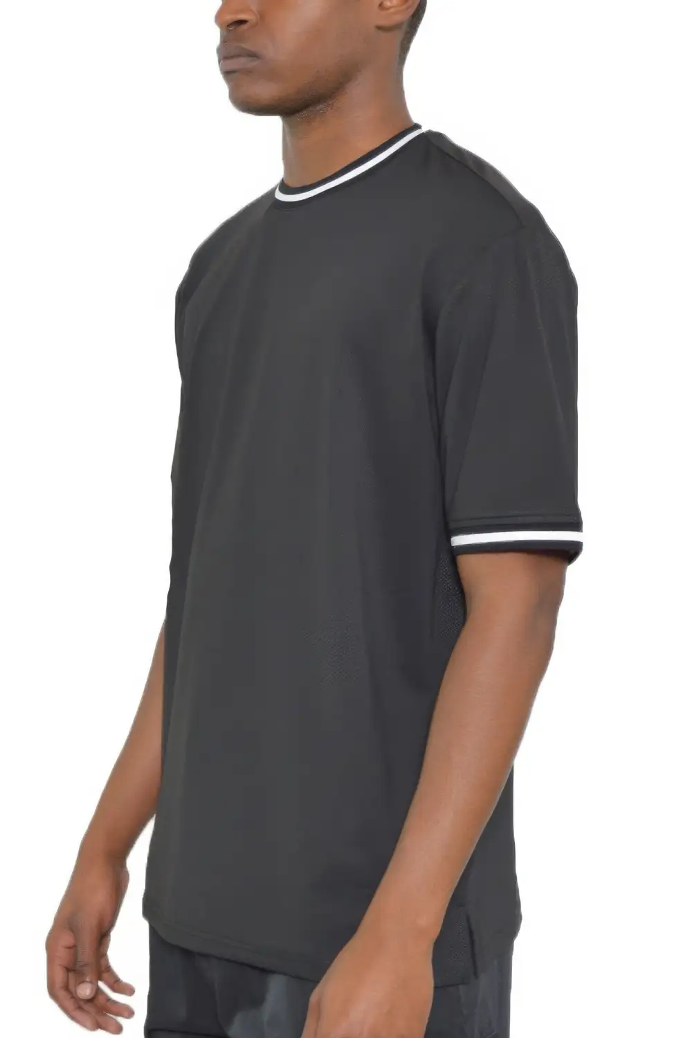 Micromesh Round Neck T-Shirt