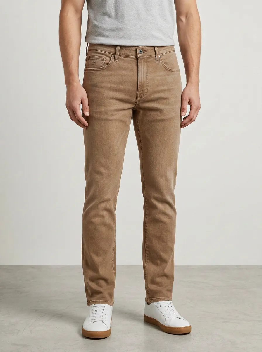 Men's Classic Flexible Casual Wear Stretch Denim Jeans