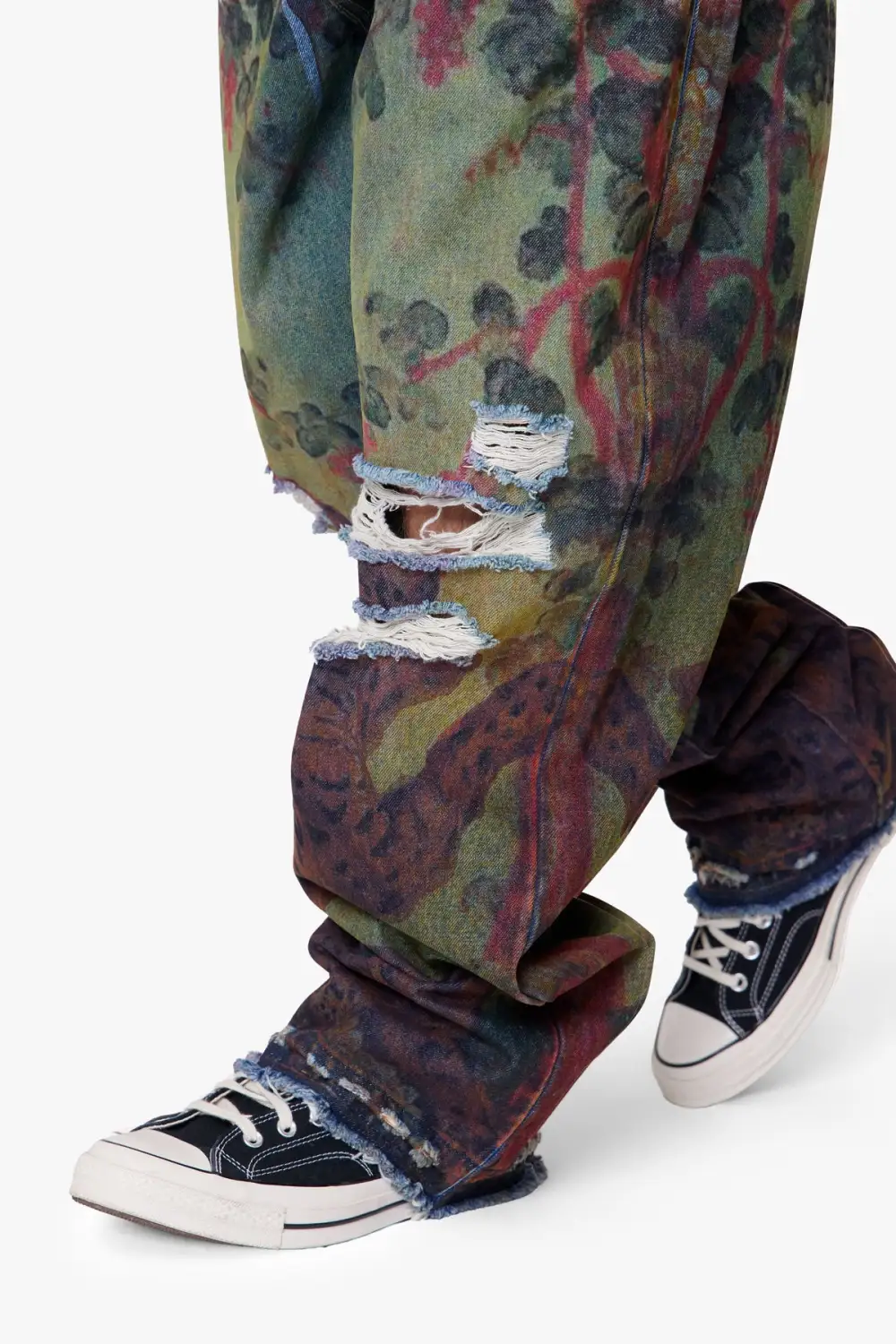 Ultra Baggy Leopard Jeans