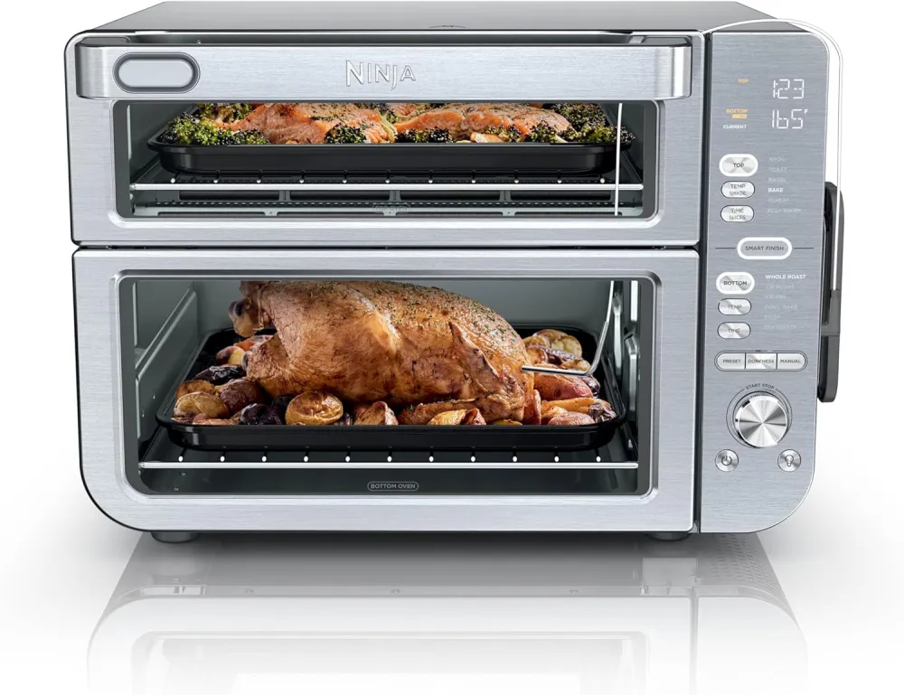 Ninja DCT451 12-in-1 Smart Double Oven with FlexDoor