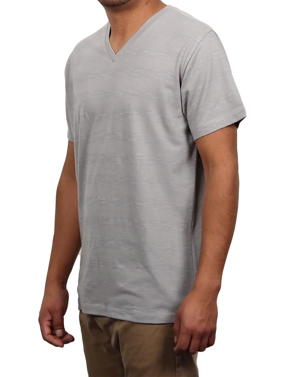 Everyday Striped Jersey Men's Button Down T-Shirt