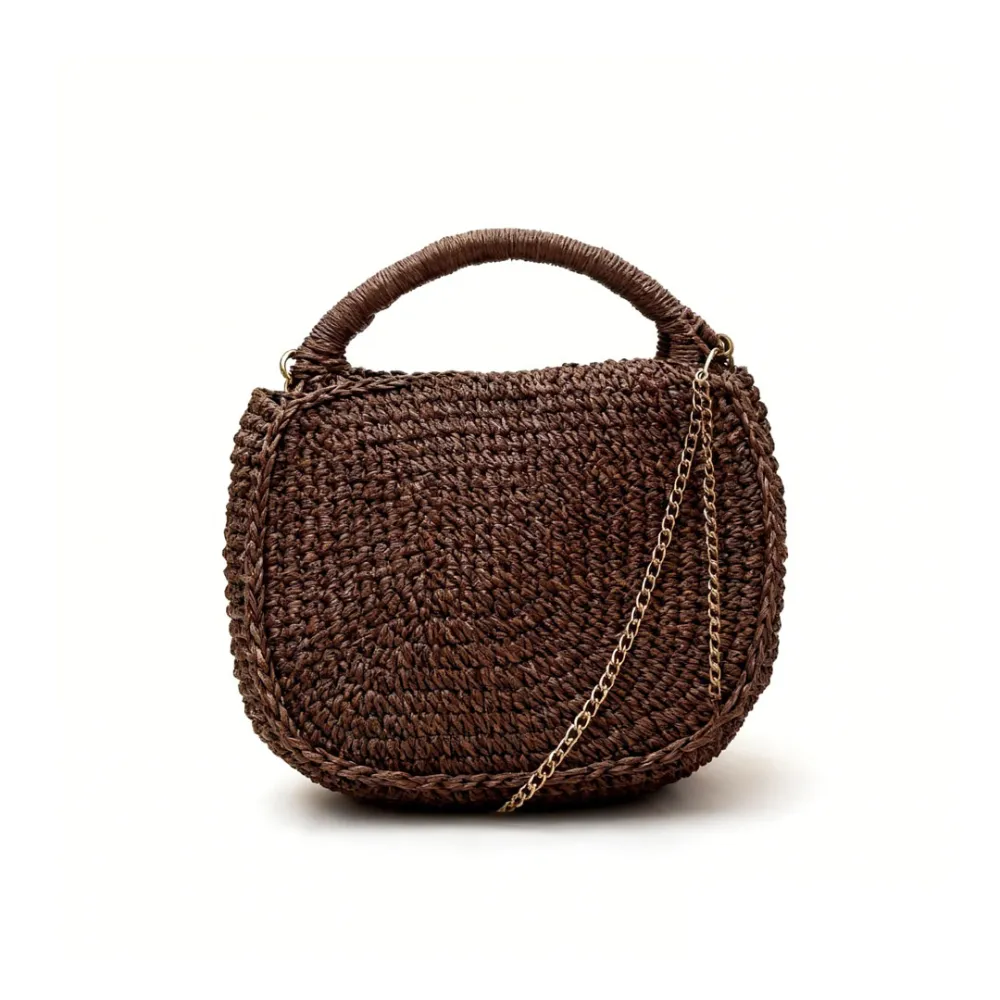Straw bag