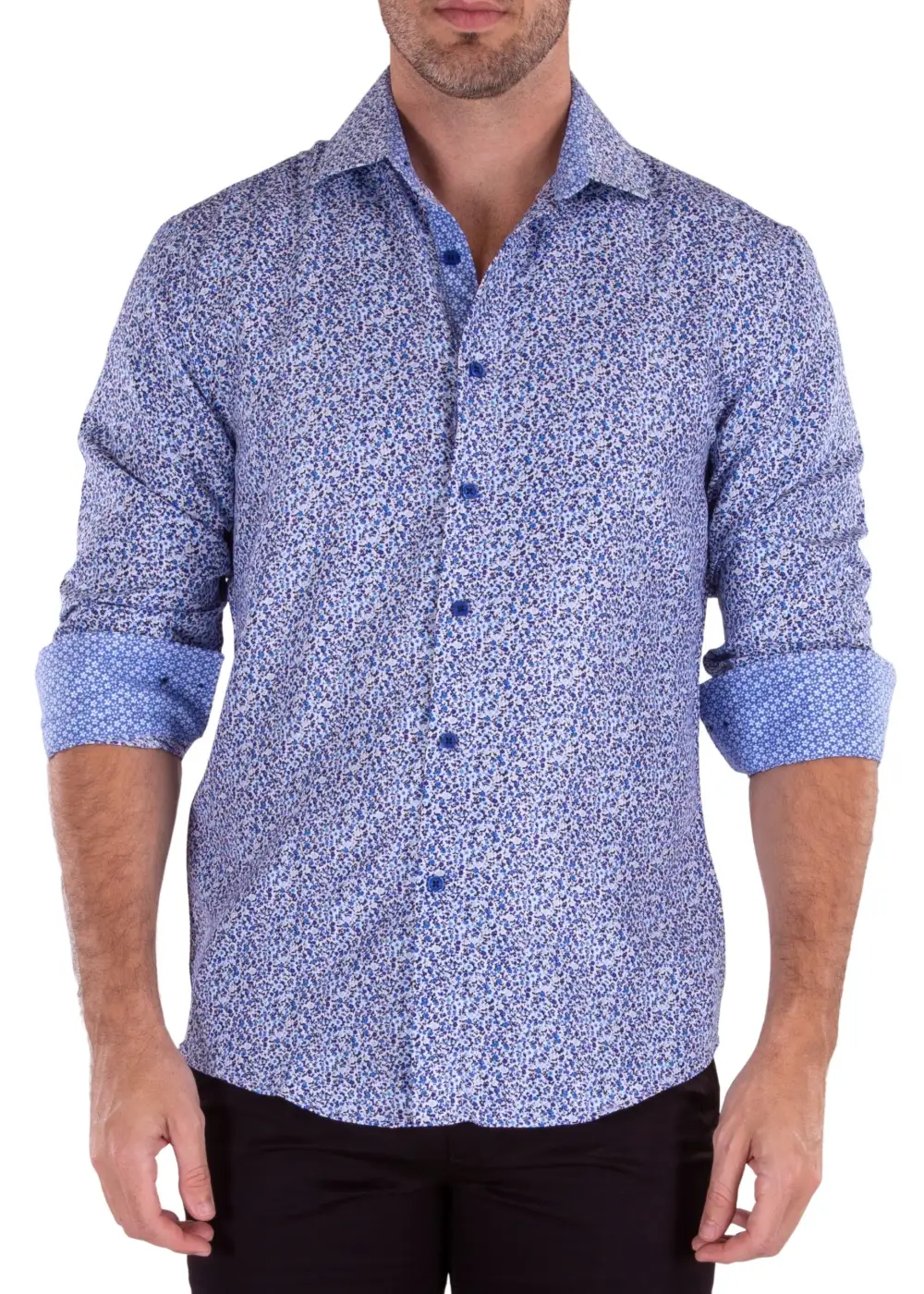 Button Front Button Up Dress Shirt