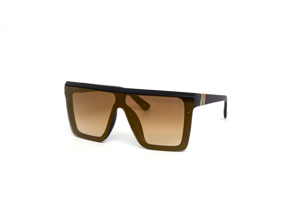 12-Pack Minimalist Square Gradient Sunglasses