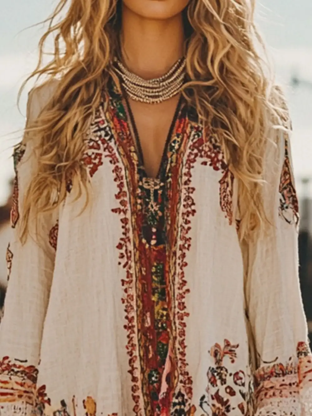 Lace Long Sleeve Mini Dress
