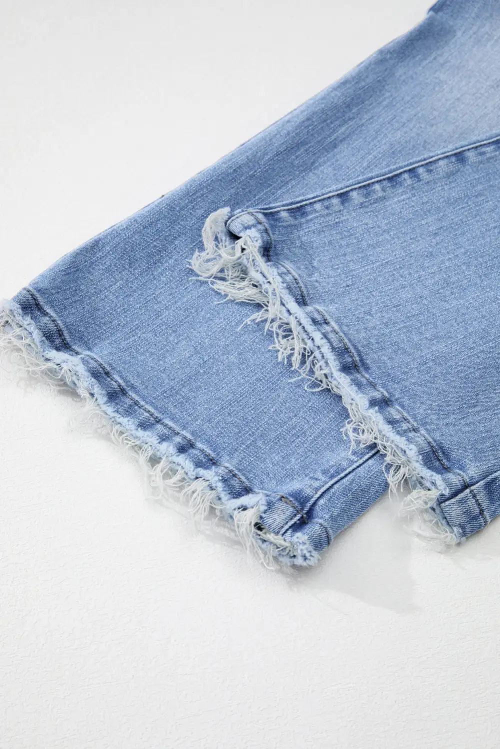 Subtle Texture Relaxed Fit Denim Jeans