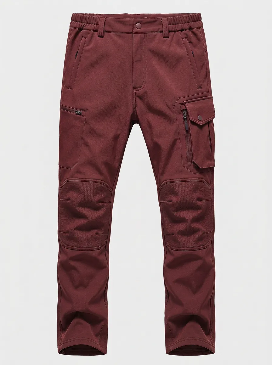 Men's Tactical Outdoor Multi-Pocket Reinforced Knee Cargo Pants