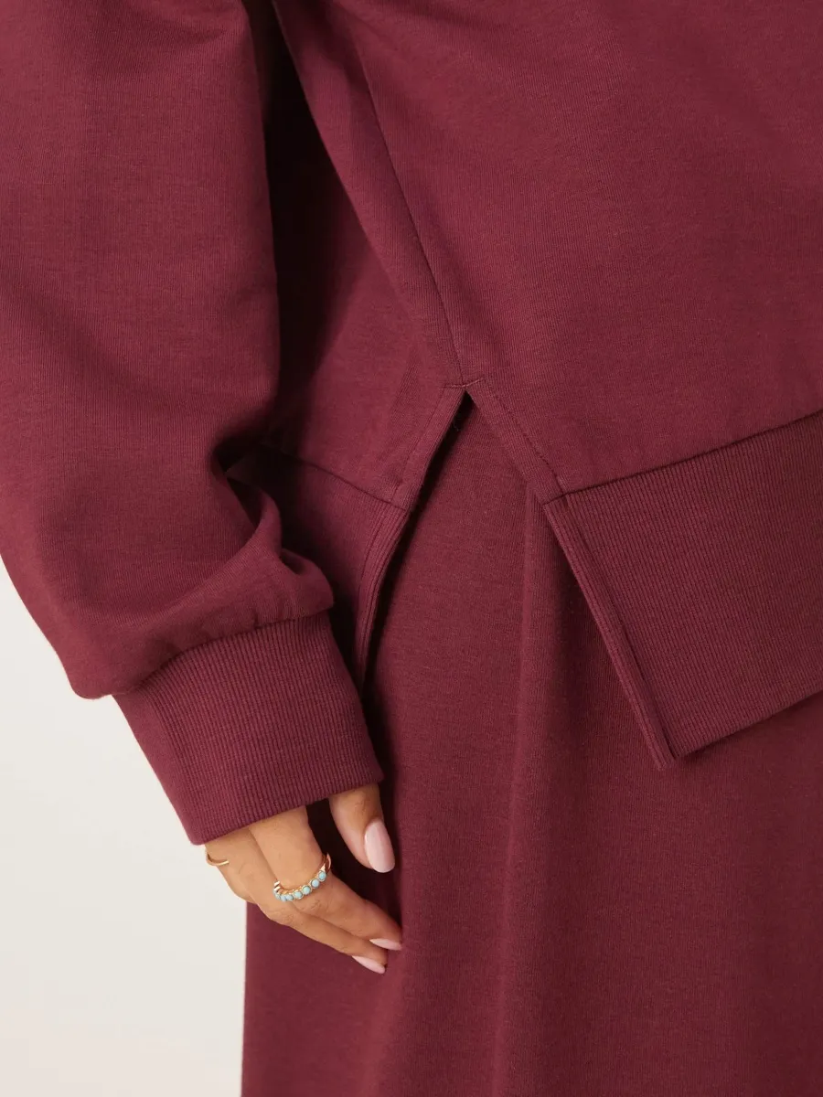 Turtleneck Oversized Sweatshirt