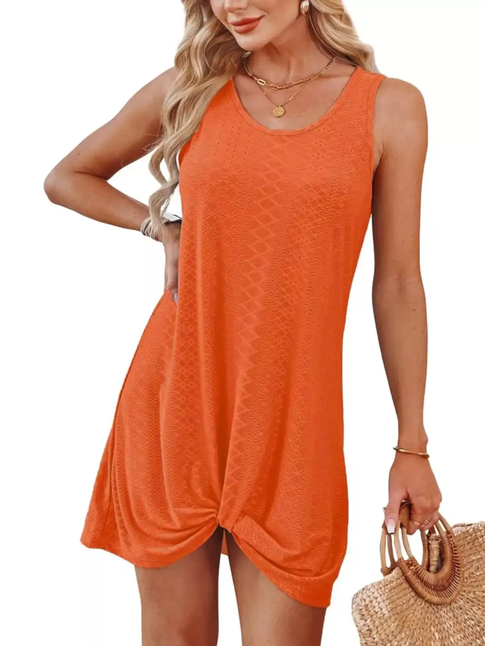 Sleeveless Dress Casual