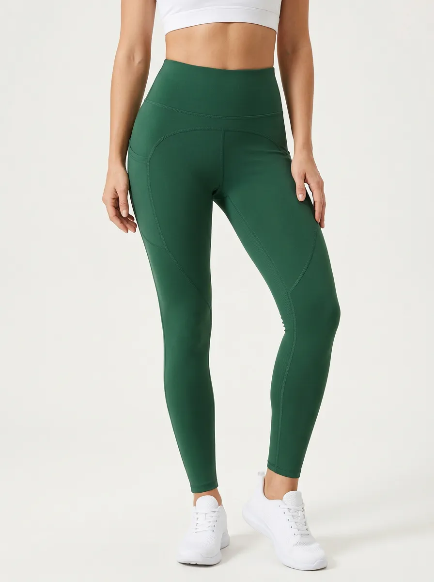 Sleek Pocket Detail Sculpting Leggings