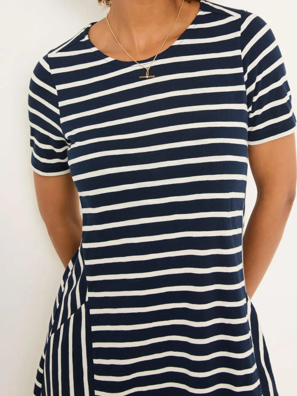 Simone Breton Stripe Jersey Dress