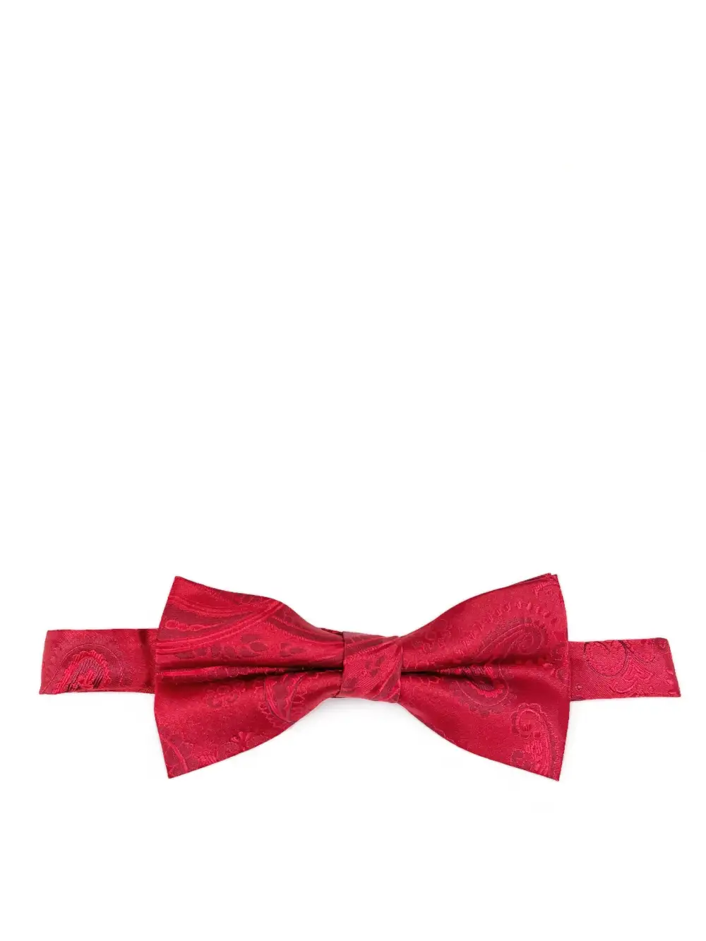 Event-Ready Classic Paisley Polyester Pre-Tied Bow Tie