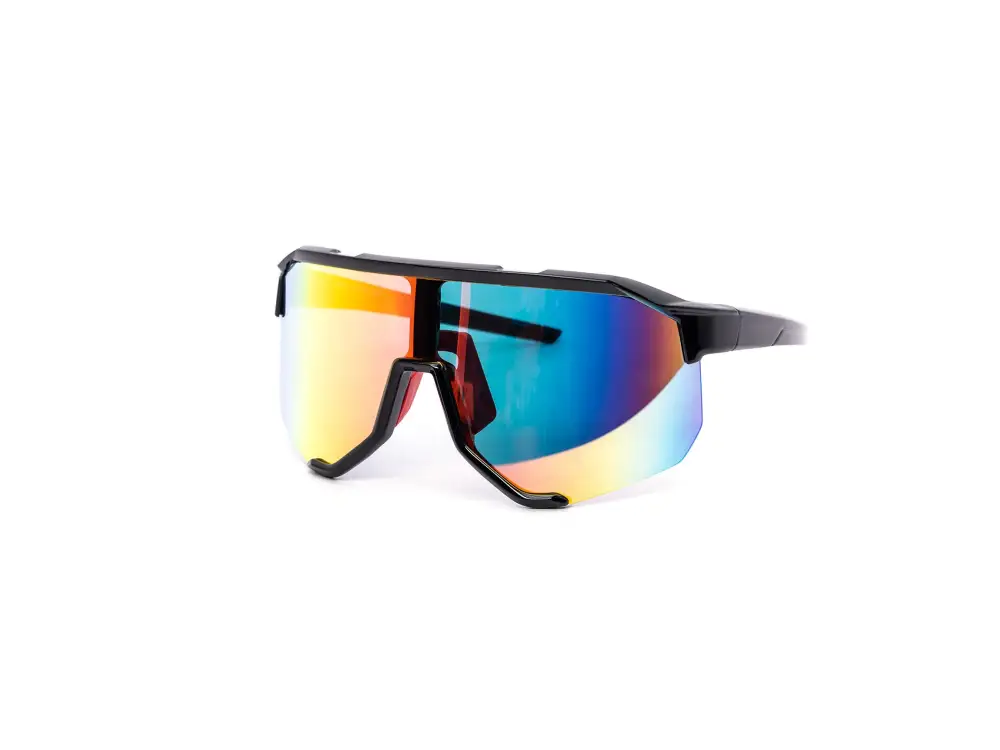 12-Pack Oversized Sport Shield Mirror Performance Sunglasses