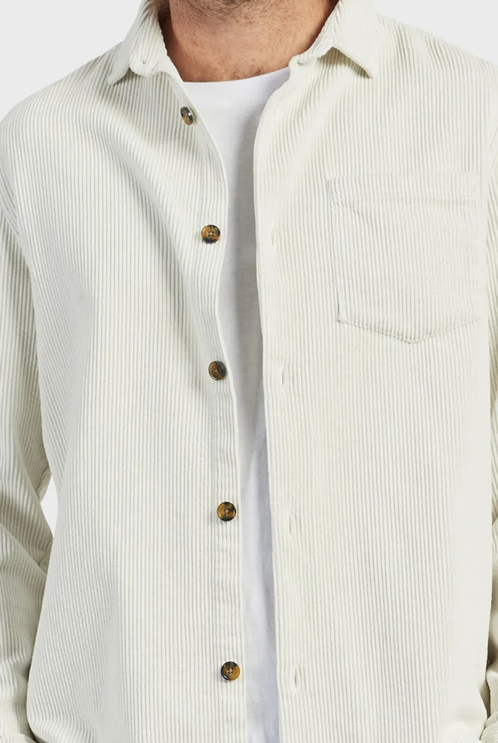 Lebowski Cord Overshirt-Navy