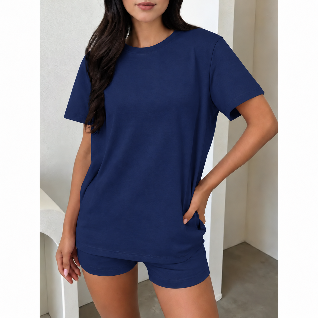 Women’s Two Piece Shorts Lounge Set(X5)
