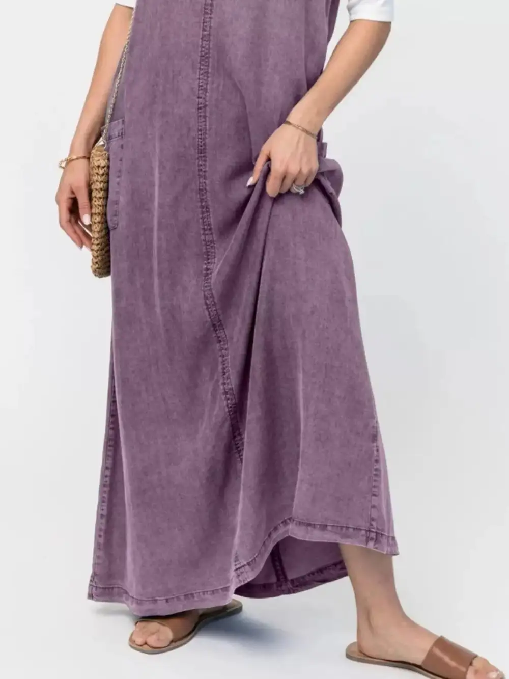 Denim Maxi Dress