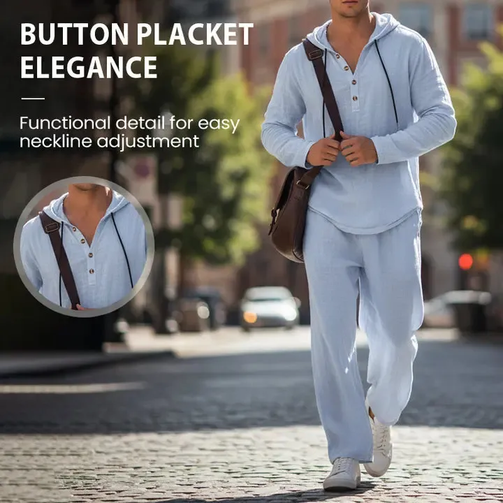 Men’s Hoodie & Jogger Set Casual Loungewear 2-Piece Set