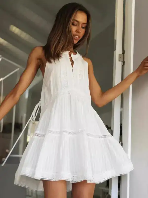 Collared Button Front Dress