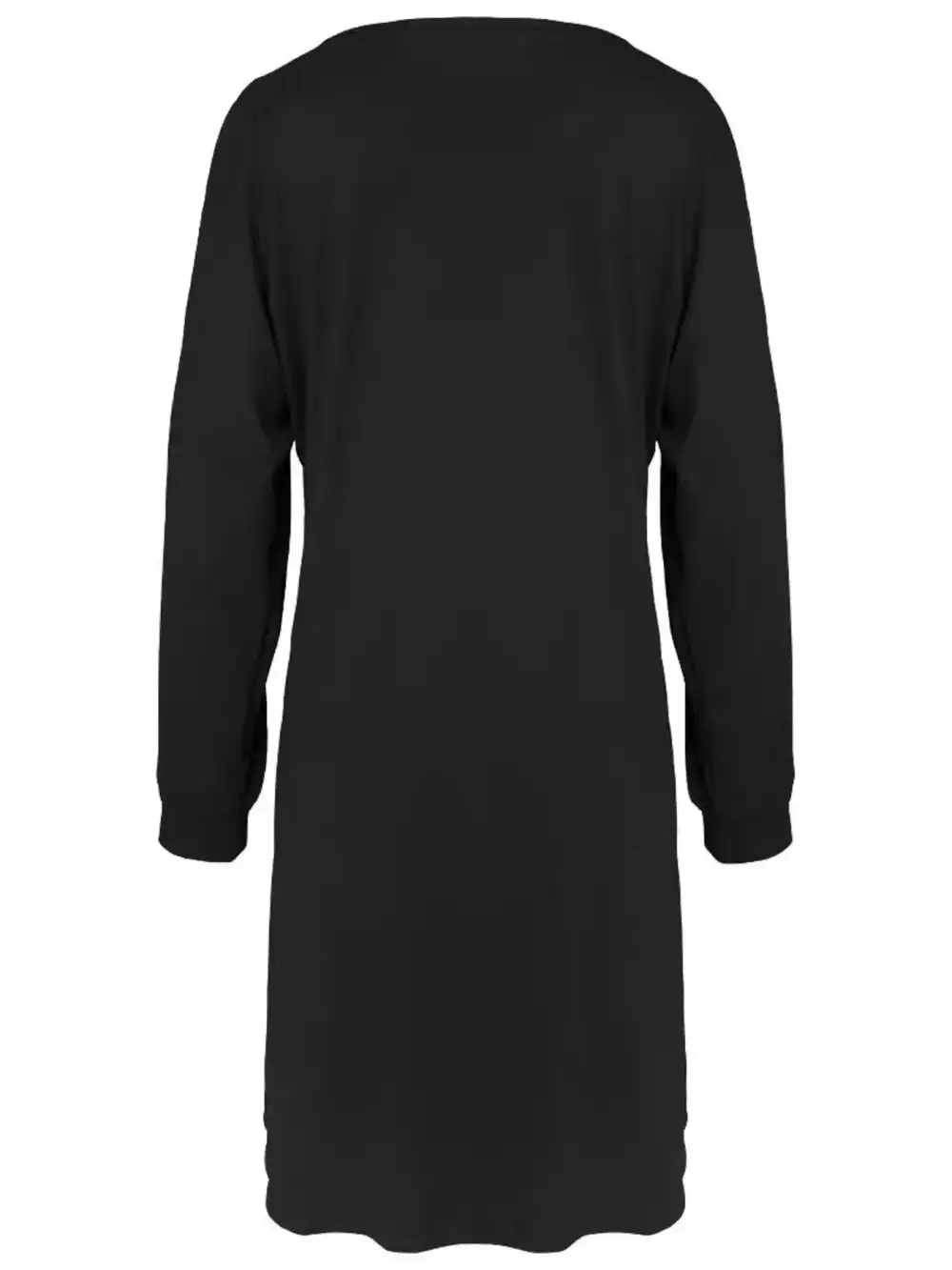 Clean Line V Neck Mini Dress