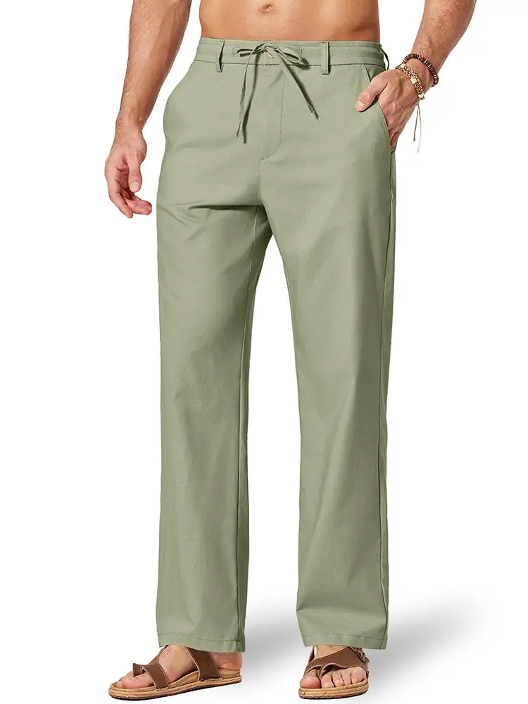 Daily Relaxed Drawstring Waist Pants