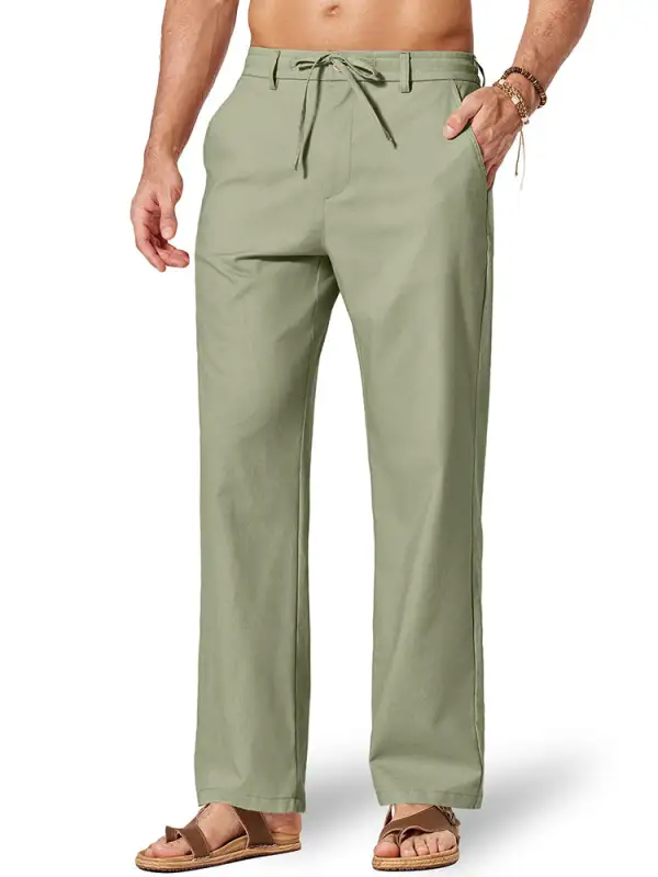 Daily Relaxed Drawstring Waist Pants