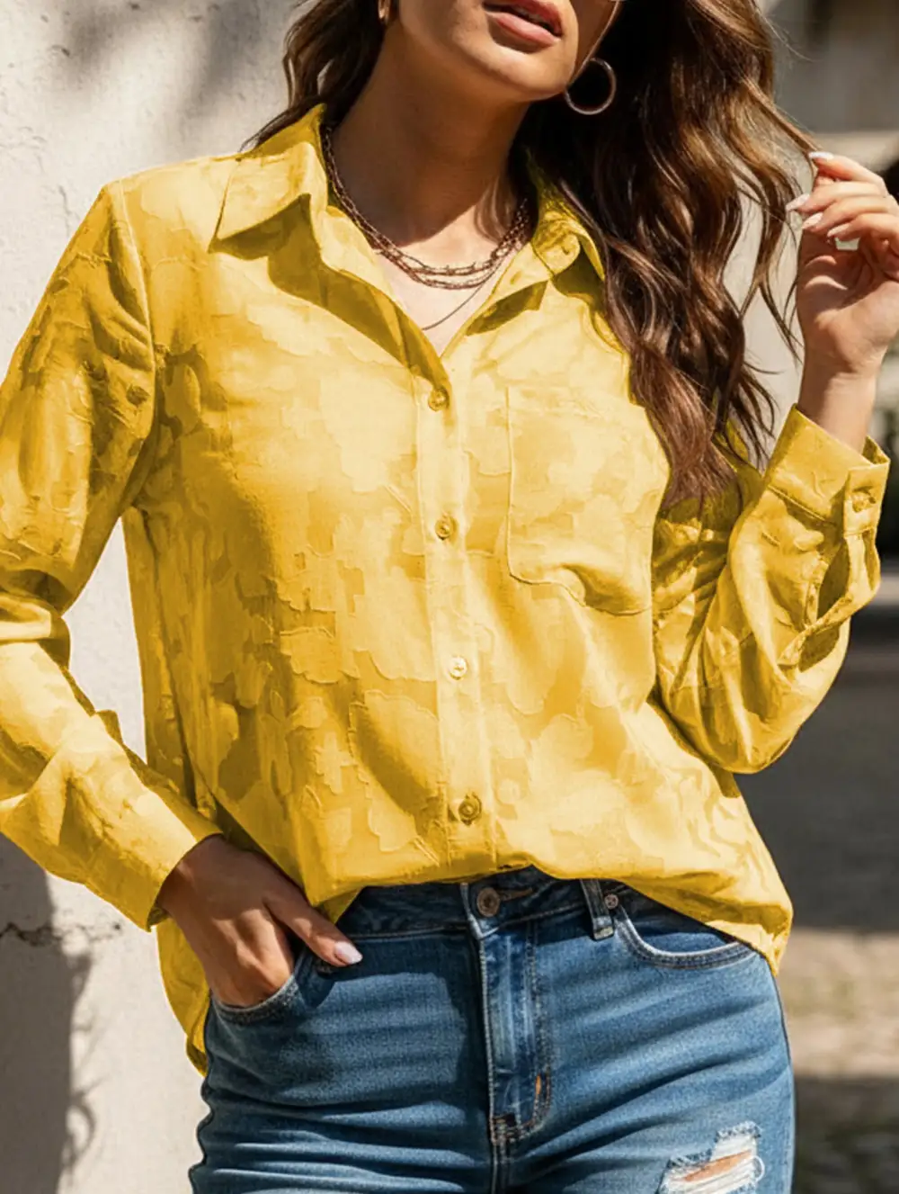 Loose Oversized Hollow Shirt