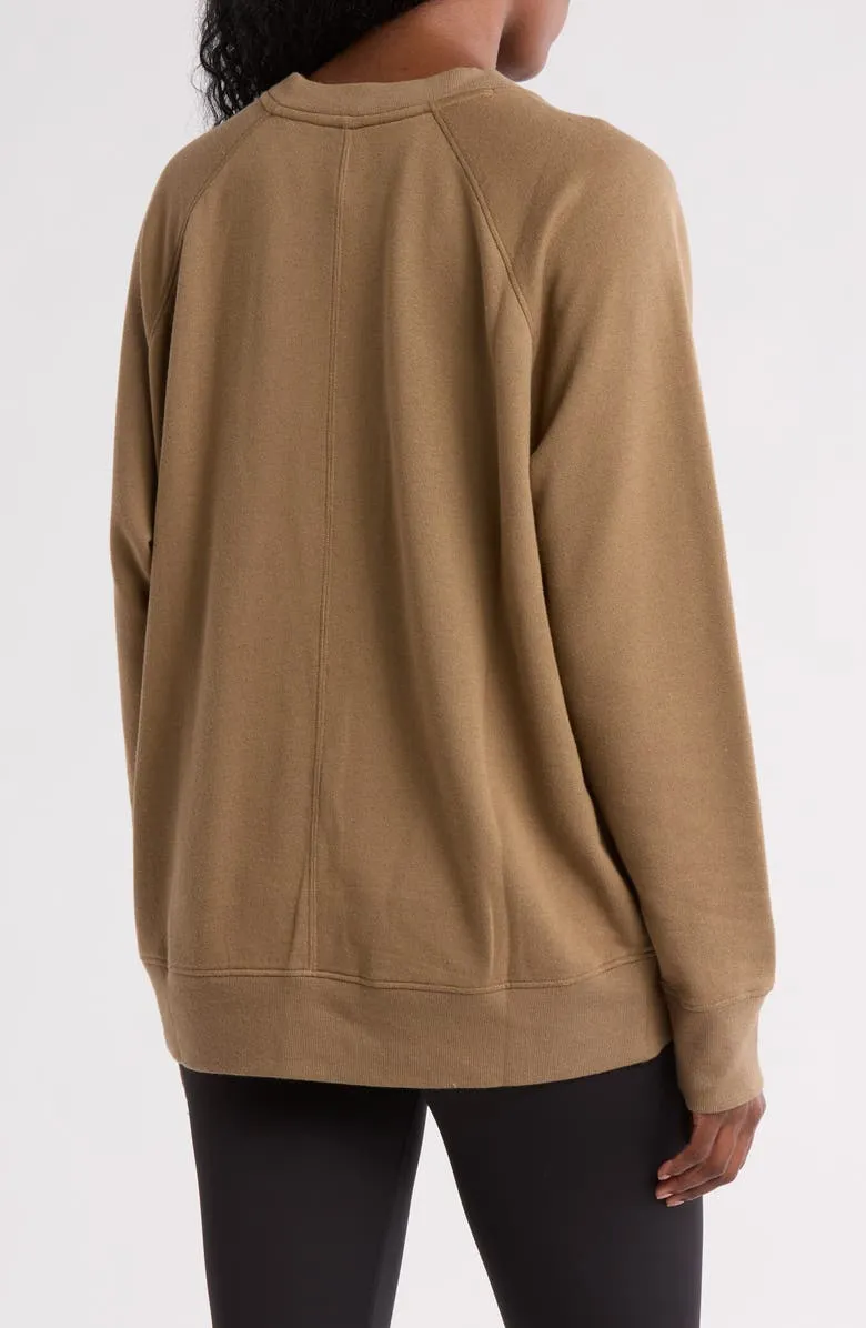 Cotton Regular Crewneck Sweatshirt