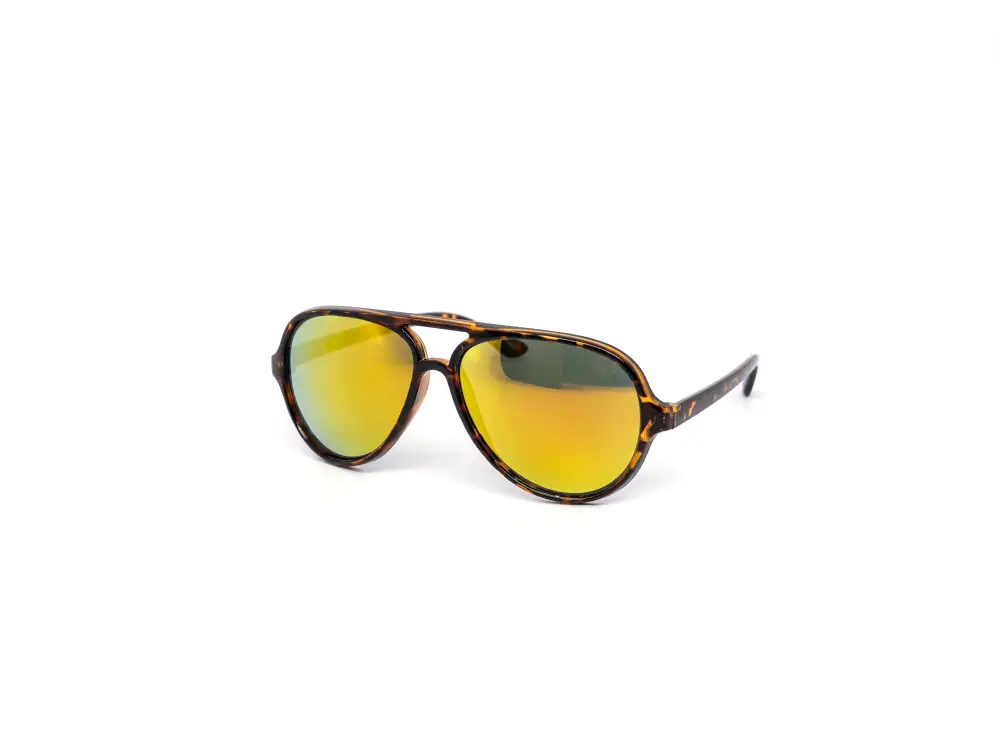 12-Pack Kids Retro Aviator Color Mirror Sunglasses