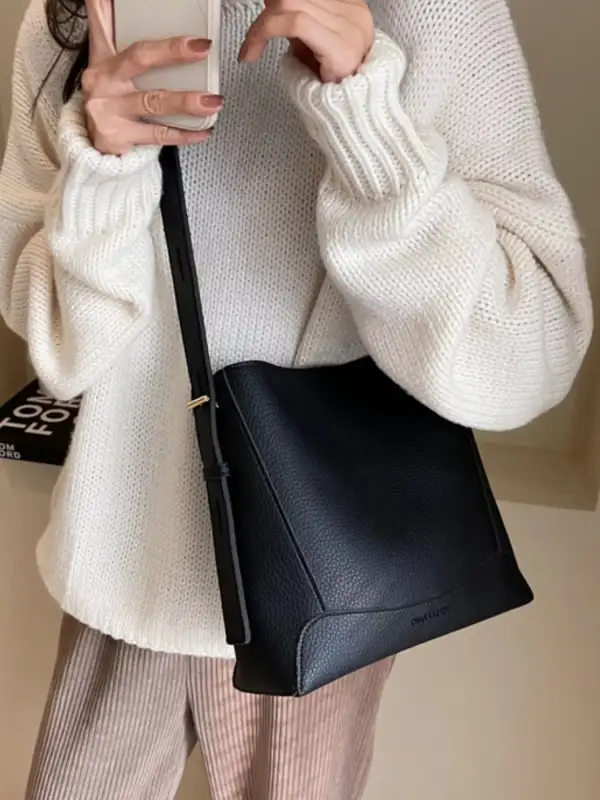 Leather Adjustable Crossbody Bag
