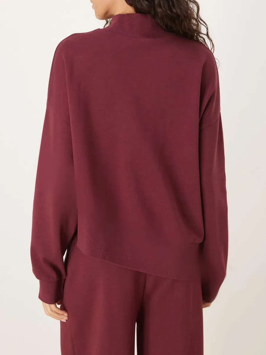 Turtleneck Oversized Sweatshirt