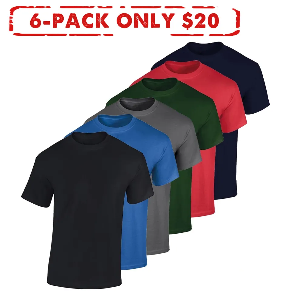 Men's Solid Color Quick Dry Ultra Thin Breathable T-Shirt