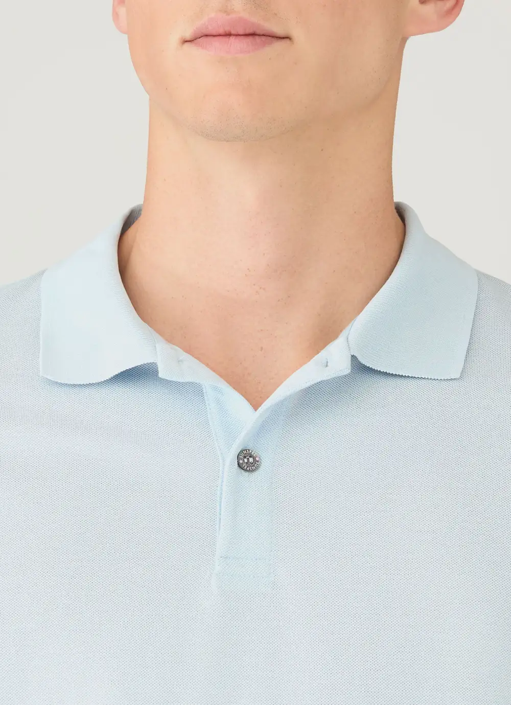 Contemporary Everyday Slim Fit Cotton Pique Short Sleeve Polo Shirt